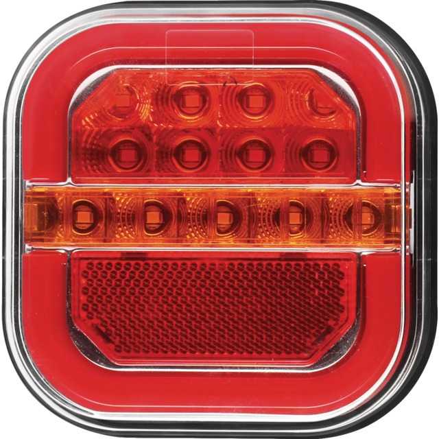 FEU Arriere Gauche Dynamique Carre 4 Fonctions LED 12-24V référence fournisseur 1216251